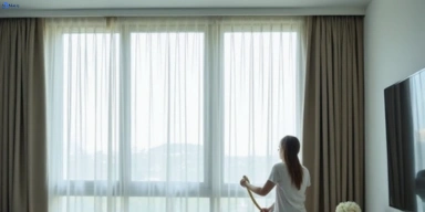 Delicate sheer drape cleaning stockleigh Matty Curtain Cleaning